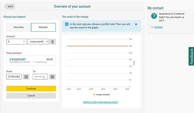 Guided Investing - Placing an order via Internet Banking