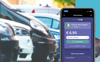 With Instapark you can easily pay for your parking with a Tikkie, directly from the app