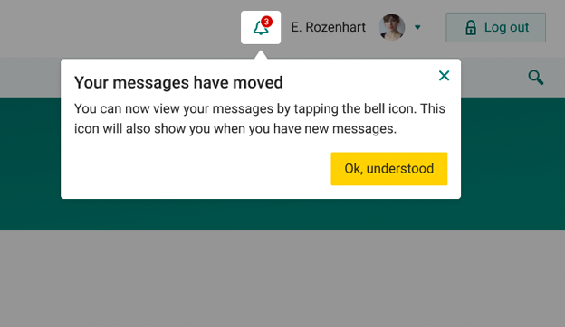 Your messages have moved